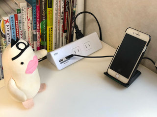 イケダム in USBつき電源タップ